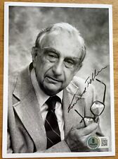 Father of Hydrogen Bomb Physicist Edward Teller Autograph Photo (Beckett) picture