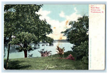 c1905 Rock River Scenery Near Prophetstown Illinois IL Unposted Postcard picture
