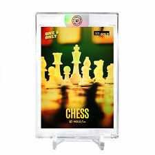 CHESS Card 2023 GleeBeeCo Holo Fun The Greatest Game #CHTH *GOLD* Encased 1/1 picture
