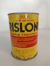NOS Vintage RISLONE Engine Treatment Motor Oil Can Shaler 1 Quart Collectable picture