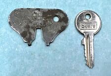 Vintage SEARS Golf Shoe Spike Cleat Tool Key , Also SEARS Padlock Key picture