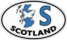 5X3 Oval S Scotland Sticker Vinyl Travel Vehicle Decal Car Stickers Hobby Decals picture
