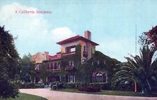 1906 A California Residence Harkness Residence Pasadena California CA Postcard picture