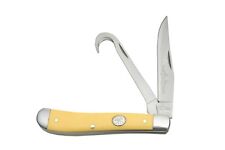Rite Edge Hoof Pick Yellow Equestrian Pocket Knife Horse Care Grooming Tool NEW picture