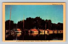 Vermilion OH-Ohio, Vermlion Lagoons, Antique Vintage Souvenir Postcard picture