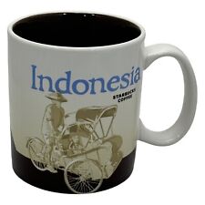 Starbucks Coffee Mug INDONESIA Global Icon Collector Series 16oz Brown 2017 VGC picture