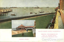 Fort Monroe,VA Hotel Chamberlin Virginia Antique Postcard Vintage Post Card picture