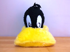 Extremely Rare Vintage Looney Tunes Daffy Duck Plush Mask Hat Cosplay Halloween  picture