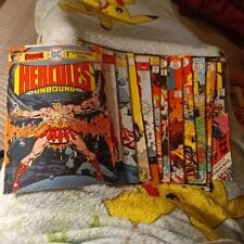 COMPLETE LOT HERCULES UNBOUND 1-12 DC COMIC run set series WALLY WOOD collection picture