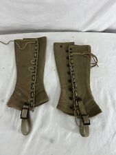 WW2 US Army Leggings 1942 Size 4R picture