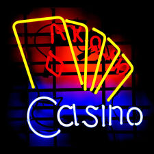 Casino Poker Cards Neon Sign 17