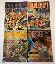 1976 Charlton EMERGENCY firefighter tv show comic magazines #1 2 3 4 ~ FULL SET picture