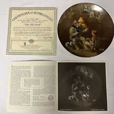 Norman Rockwell The Old Scout 1990 Collector Plate Limited Edition Knowles picture