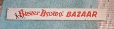 1950s Buster Brown. Large Wooden Sign. 4.5x36 picture