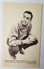 1959 Nu-Cards Rock & Roll #32 Johnny Mathis picture
