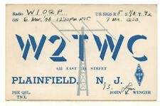 1948 QSL: W2TWC – John Lyn Wenger – Plainfield, New Jersey picture