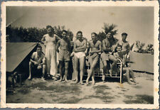 1950s Beefcake Bulge Shirtless Men Trunks Gay Interest Vintage Snapshot Photo picture