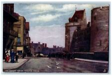 1904 The Curfew Tower Windsor Castle England Oilette Tuck Art Postcard picture