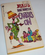 Mad's Don Martin Carries On (1st Edition Book 1973) Mad Magazine #88-903 Warner picture