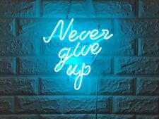 Never Give Up Acrylic 14