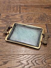Trinket Tray Mini Tray Made In Israel Brass picture