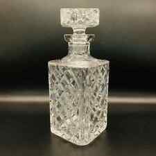 Vintage Nachtmann 9.5” Crystal Cut Glass Decanter with Stopper picture