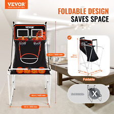 VEVOR Foldable Basketball Arcade Game, 2 Player Indoor Basketball Game, Home Dua picture