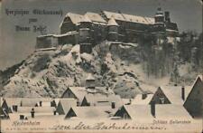 Germany 1904 Heidenheim Hellenstein Castle-Best wishes for the New Year H. & V. picture