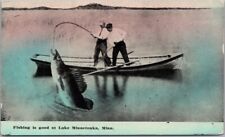 1912 LAKE MINNETONKA, Minnesota Postcard 