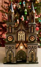 Retired Dept 56 Christmas Heritage Village OLD TRINITY CHURCH: In The City picture