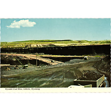 Wonderful Wyoming Wyodak Coal Mine Gillette Cambell County Postcard Unposted picture