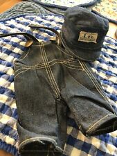 BUDDY LEE DOLL Outfit OVERALLS & HAT great Condition picture