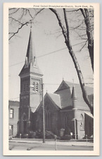 Postcard First United Presbyterian Church, North East, Pa. picture