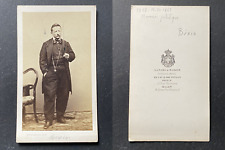 Duroni & Murer, Paris, Nino Bixio, Italian politician, Risorgimento, circa  picture