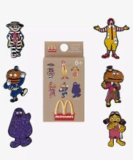 Loungefly McDonald's Mascots Blind Box Enamel Pin Set Box 12 picture