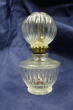 Antique Pat. 1908 GLOW Night Lamp Light Miniature Oil Lamp Clear Glass Shade picture
