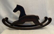 Table Top Rocking Horse, Hand Crafted Country Crafted, Pre-Owned, Great Patina picture
