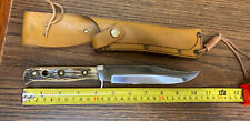 Puma 11 6396 Original Genuine Germany Handmade Knife & Leather Sheath picture
