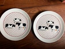 vintage takahashi san francisco cow plates picture