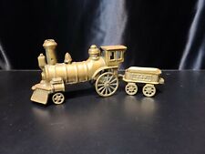 Vintage Brass Train from Valleau Studio Rare picture