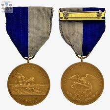 **RARE** U.S. NAVY CIVIL WAR CAMPAIGN MEDAL U.S. MINT SLOT BROOCH WWII CONTRACT picture