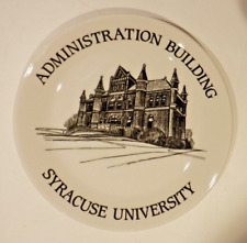 VINTAGE SYRACUSE UNIVERSITY ADMINISTRATION BUILDING PLATE SYRALITE CHINA USA picture