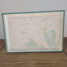 Framed Rawlins, Wyoming; Colorado Relief Map Army Corps of Engineers 1:250,000 picture