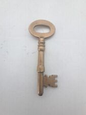 Antique / Vintage Brass Victorian Skeleton Key Door Lock Door  Hardware  picture