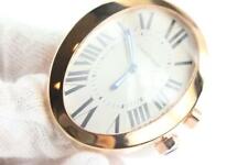 Cartier  Ref 3111 18k Rose Gold Plated BaignoireTravel Alarm Clock Watch 147ct2 picture