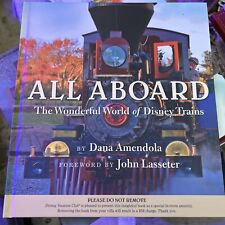 All Aboard Book - The Wonderfull World of Disney Trains - Resort Edition New picture