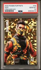 2020 Panini Fortnite Series 2 Vice Cracked Ice PSA 10 #39 Gem mint USA picture