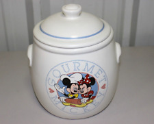 Vintage Gourmet Mickey Minnie Mouse Cookie Jar - 9.5
