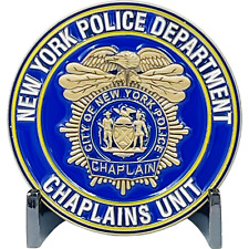 BL8-008 New York Police Department NYPD New York City Police Officer CHAPLAIN Ch picture