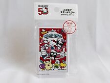 Hello Kitty 50th Anniversary Sanrio Daiso  Standing mirror japan only cosmetics picture